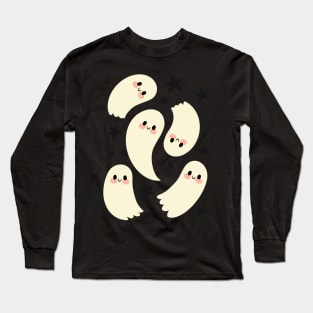 Cute Ghosts Long Sleeve T-Shirt